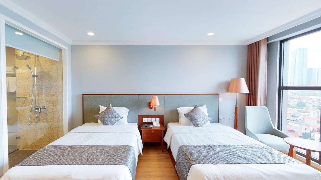 Cau Giay Hotel - By Bay Luxury Hanoi Exteriör bild