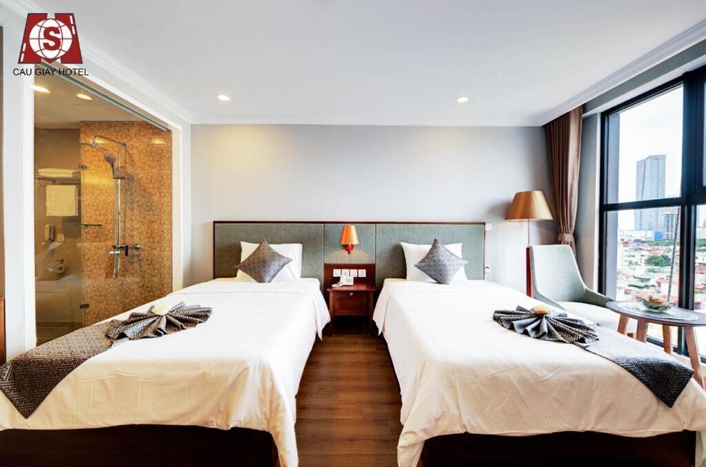 Cau Giay Hotel - By Bay Luxury Hanoi Exteriör bild