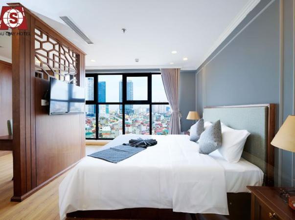 Cau Giay Hotel - By Bay Luxury Hanoi Exteriör bild