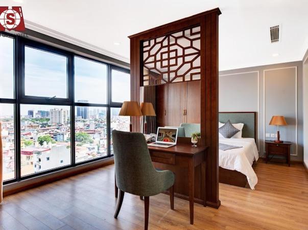 Cau Giay Hotel - By Bay Luxury Hanoi Exteriör bild